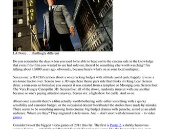 Creative Writing SOW for 2013 submission