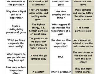 IGCSE P4 Brownian motion,PV=constant & evaporation