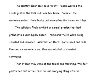 Correct the spelling mistakes