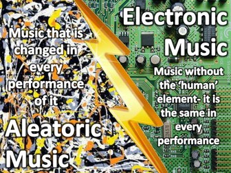 20th Century Music WJEC