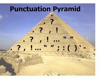 Punctuation Pyramid