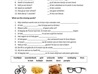 Dutch worksheet 1
