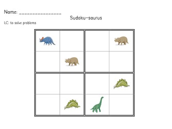 Dinosaur maths