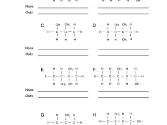 ChemSchool: Alcohols, reactions and uses | Teaching Resources