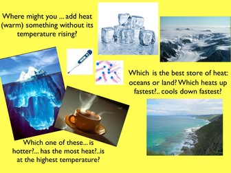 Specific Heat Capacity or Temperature/Heat Starter