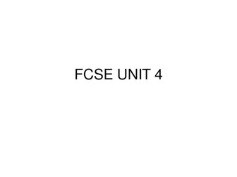 Essential vocabulary for FCSE unit 4 HOLIDAYS