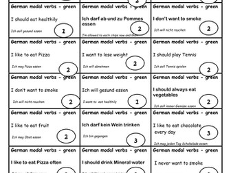 Gesundheit - Health and modal verbs