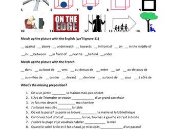French prepositions