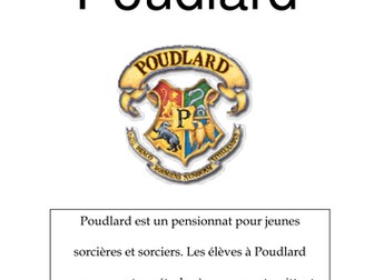 Hogwarts brochure - in French