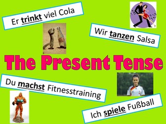 Present Tense German Independent Learning Slides