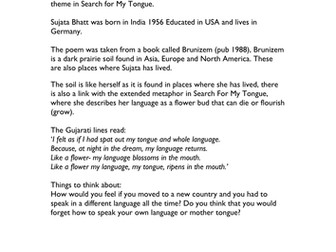 Search for my tongue questions