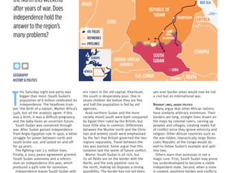 South Sudan: A new country is born
