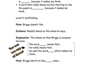 Comment on the character of Briggs