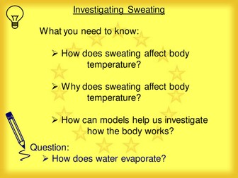 Investigation of Sweating