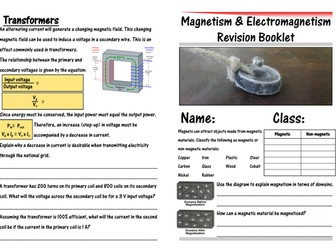 IGCSE Electromagnetism Revision Booklet