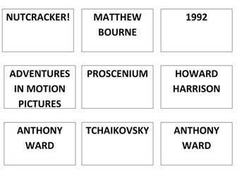 Nutcracker! Quiz - GCSE Dance