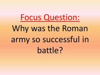 Why was the Roman army so successful in battle?