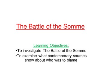 Battle of the Somme
