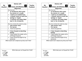 Stories with Issues and dilemmas