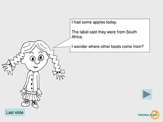 Food Miles and sources.