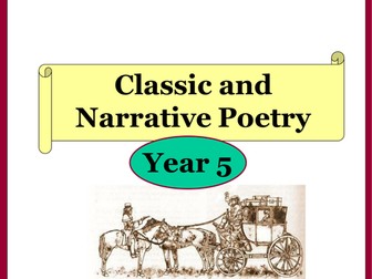 Classic and Narrative Poems: The Highwayman