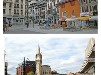 Reading images activity - describing a town