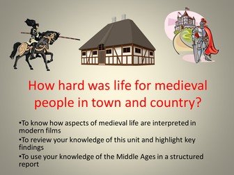 Life for ordinary people in the Middle Ages
