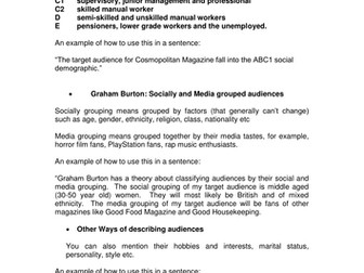 Audience Research - assignment 3 magazines