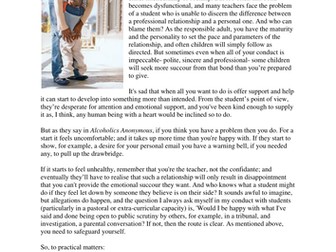 Under my skin- unpeeling the clingy child.