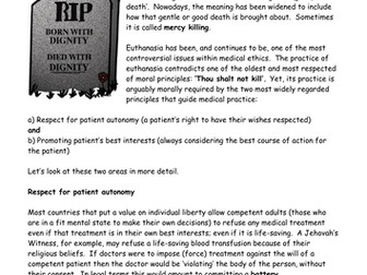 Euthanasia resources