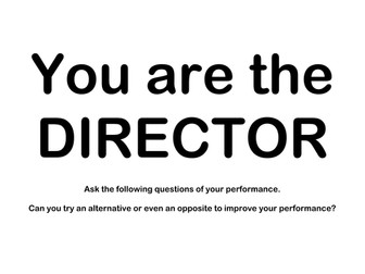 Being the Director
