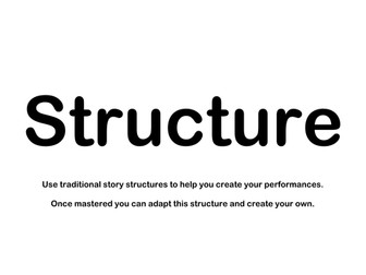Structuring Performances