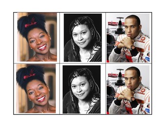 Black History matching game