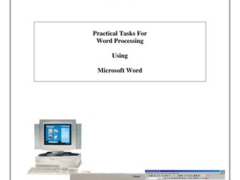 Word Processing Guide and Tasks