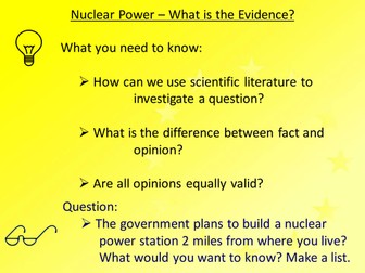 Nuclear Power Case Study