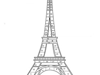 Eiffel Tower points sheet
