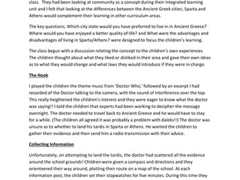 History is fun!! Sparta or Athens - Doctor Who