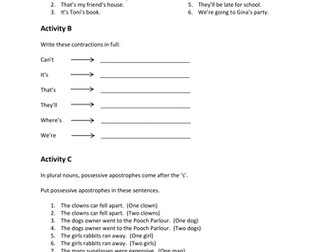 Year 8 English Booster SoW - Skills