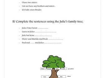 Revision/preps sheets