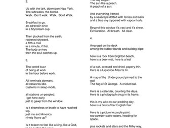 Re-creations task (2013)  - 'Out of the blue