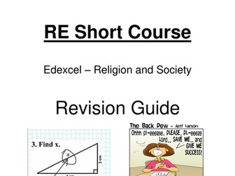 Edexcel Religion and Society revision guide
