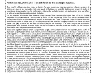 Tour d'horizon du racisme en France (racism)