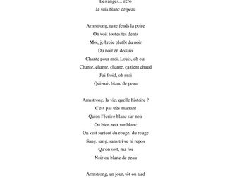 Chansons contre le racisme