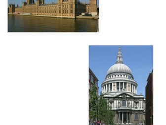 Famous Places in London with Tourist booklet