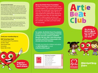 Artie Beat club membership form