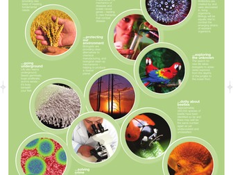 Biologists careers poster