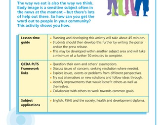 NHS Careers: Lesson Plan - Healthy Body/Mind
