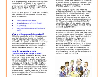 School Councils: Getting Your Point Across