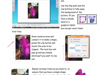 How to clip out images in 2D Design