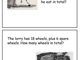 'The Hodgeheg' maths questions